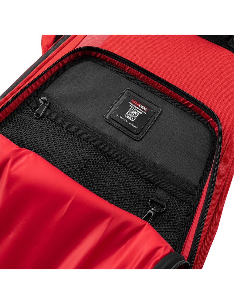SOFTCASE GUITARRA ELÉCTRICA "GATOR G-ICON"- EDICIÓN LIMITADA - ROJO