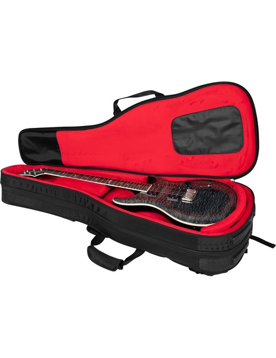 SOFTCASE PARA 2 GUITARRAS ELÉCTRICAS "GATOR G-ICON"- NEGRO