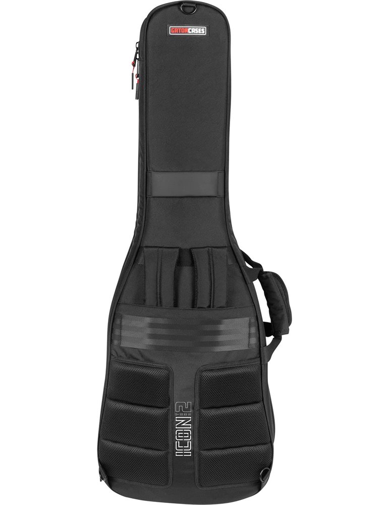 SOFTCASE PARA 2 GUITARRAS ELÉCTRICAS "GATOR G-ICON"- NEGRO