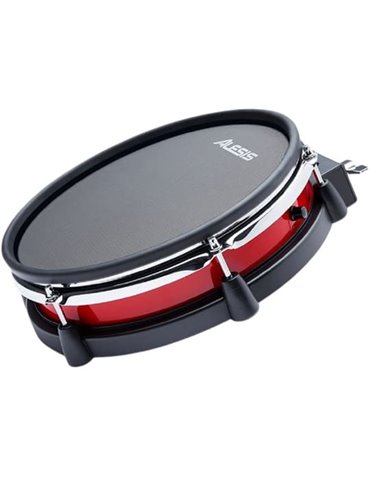 PAD TOM 8" DOBLE ZONA DE MALLA - ROJO