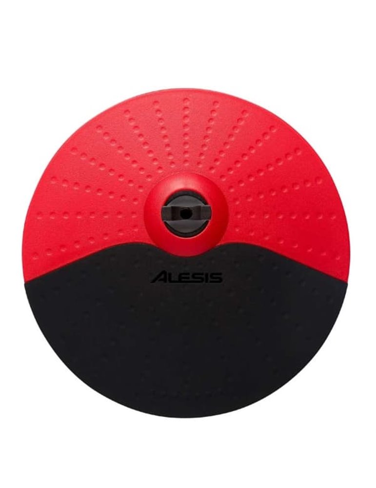 PLATO 10" DOBLE ZONA CON "CHOKE" - NEGRO y ROJO