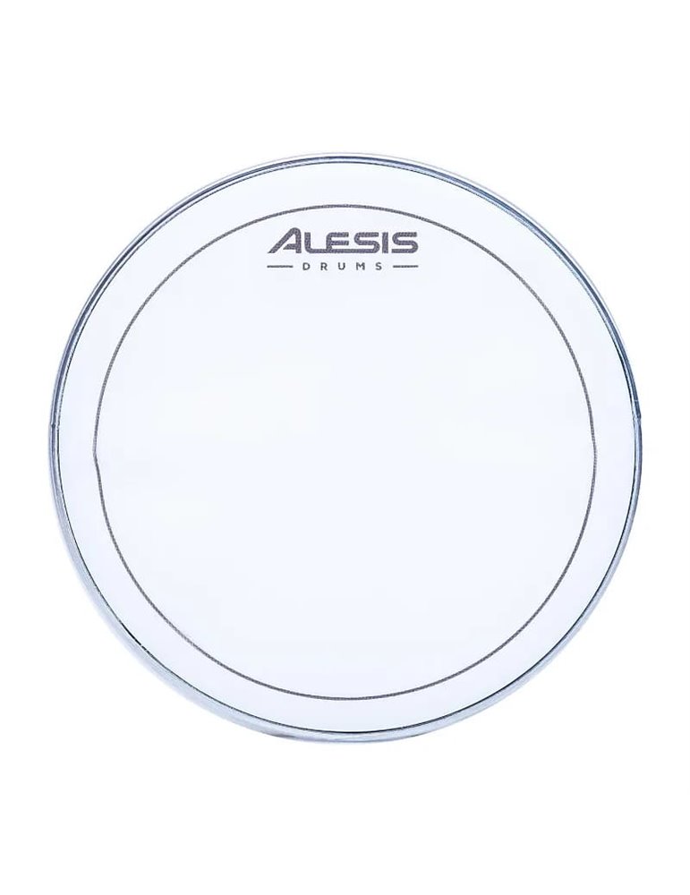 PARCHE 12" DE MALLA - CON LOGO ALESIS - BLANCO
