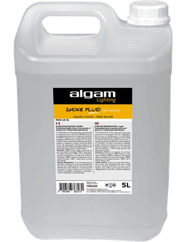 LÍQUIDO BAJA DENSIDAD PARA MÁQUINAS DE HUMO - 5Lts