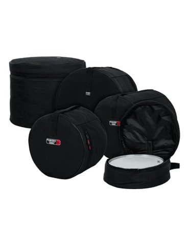 SET FUNDAS BATERÍA FUSION "GATOR NYLON" - 10"x 12"x 16"x 22" + 14x5,5"