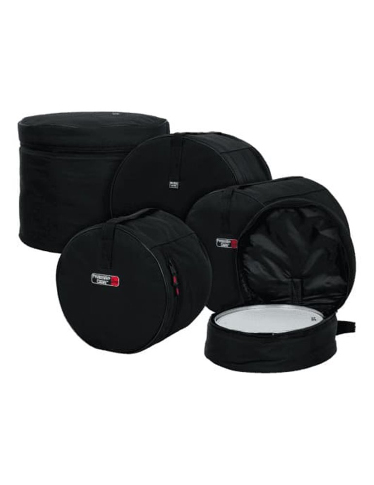 SET FUNDAS BATERÍA FUSION "GATOR NYLON" - 10"x 12"x 16"x 22" + 14x5,5"