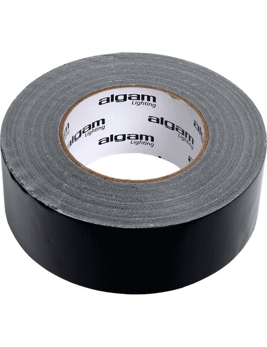 ROLLO DE CINTA ADHESIVA NEGRA DE 50 METROS