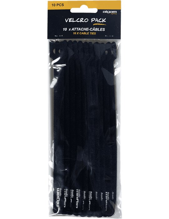 PAQUETE DE 10 BRIDAS DE VELCRO PARA CABLES
