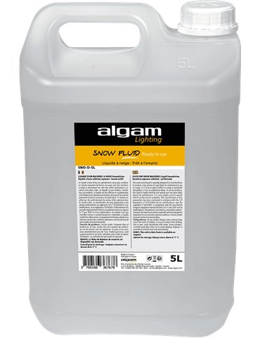 LÍQUIDO LISTO PARA PRODUCCIÓN DE NIEVE ARTIFICIAL - 5Lts
