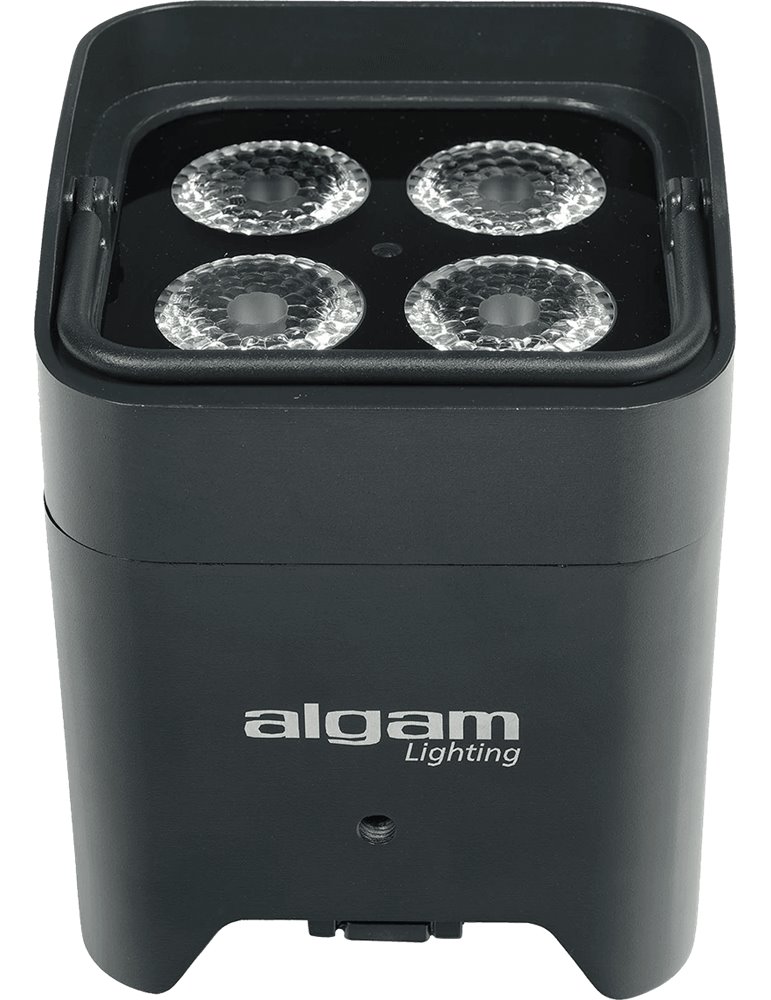 Foco PAR LED 4x12W  RGB IP65 con batería y W-DMX