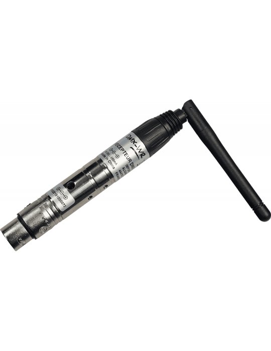 Receptor DMX hembra sin cable de 3 pines