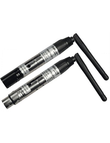 PACK TRANSMISOR Y RECEPTOR DMX INALÁMBRICO