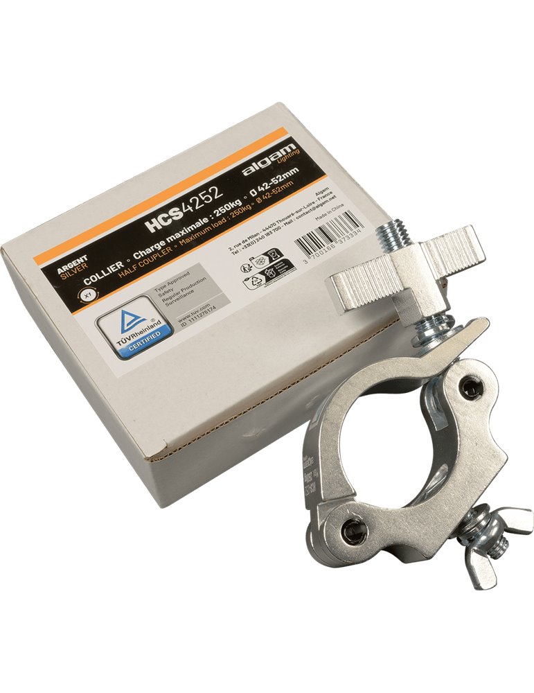 ABRAZADERA 42-52MM (CARGA MÁX. 250KG) 