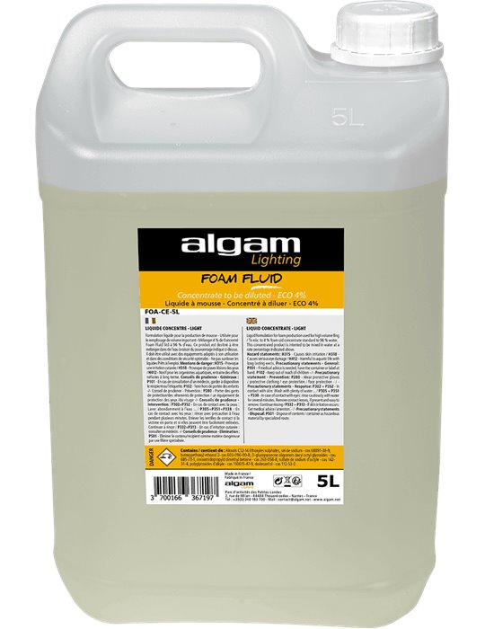 LÍQUIDO ECO 4% PARA MÁQUINAS DE ESPUMA - 5Lts