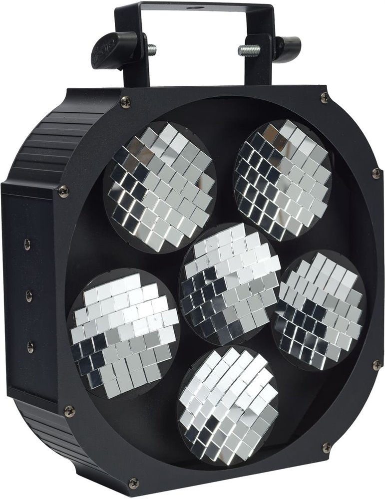 Efecto bola de espejos motorizada