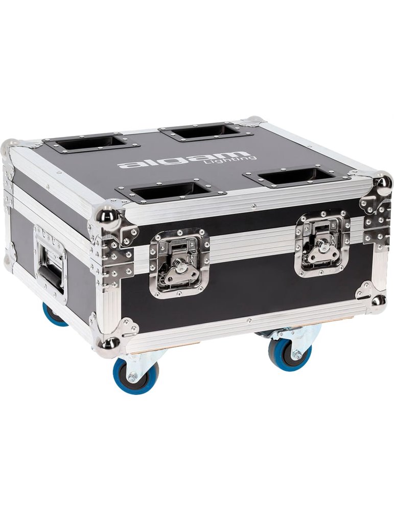 FLIGHT CASE con carga para 6 Event Par 412 HEX IP