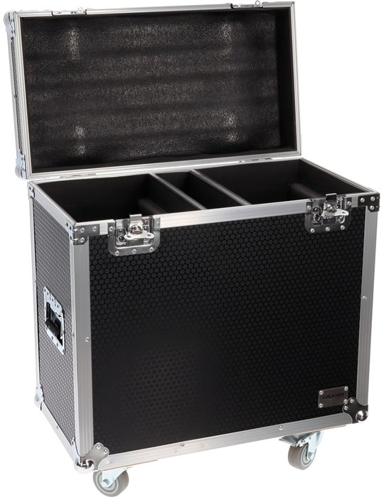 FLIGHT CASE con ruedas para 2x MH200