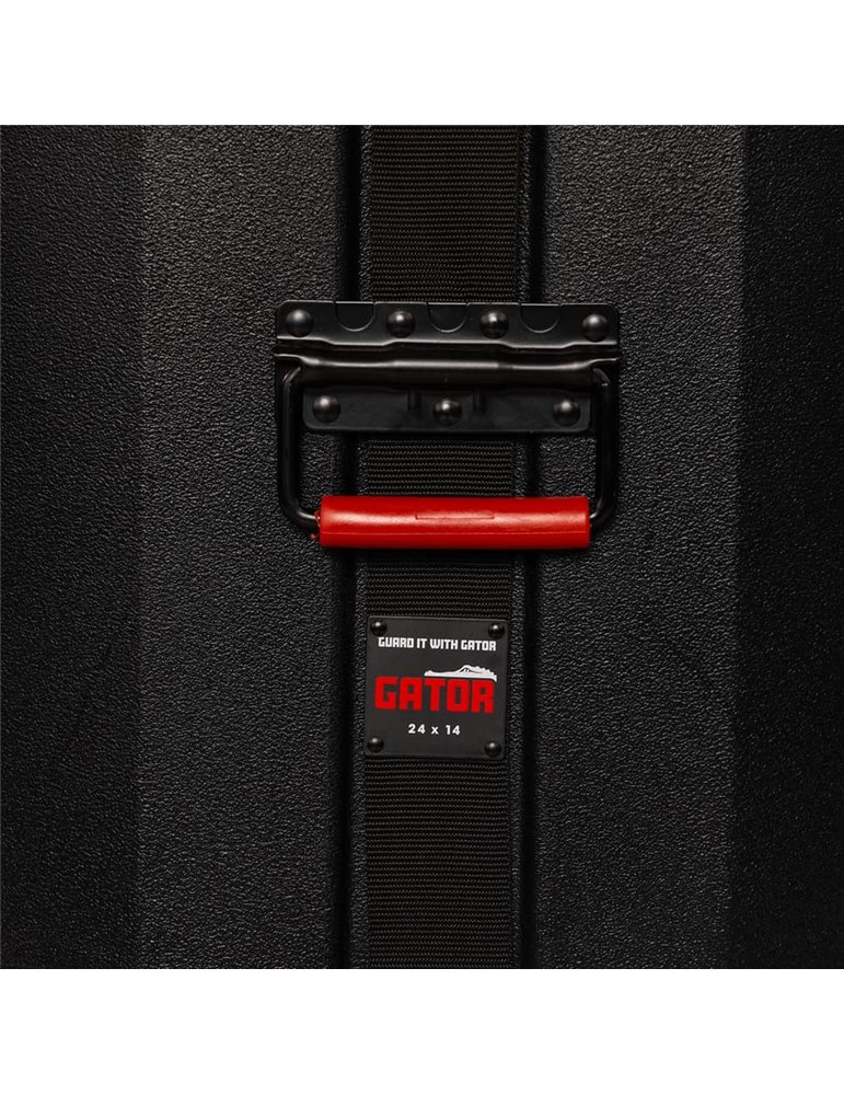 ESTUCHE GATOR PARA BOMBO - 24" x 14"