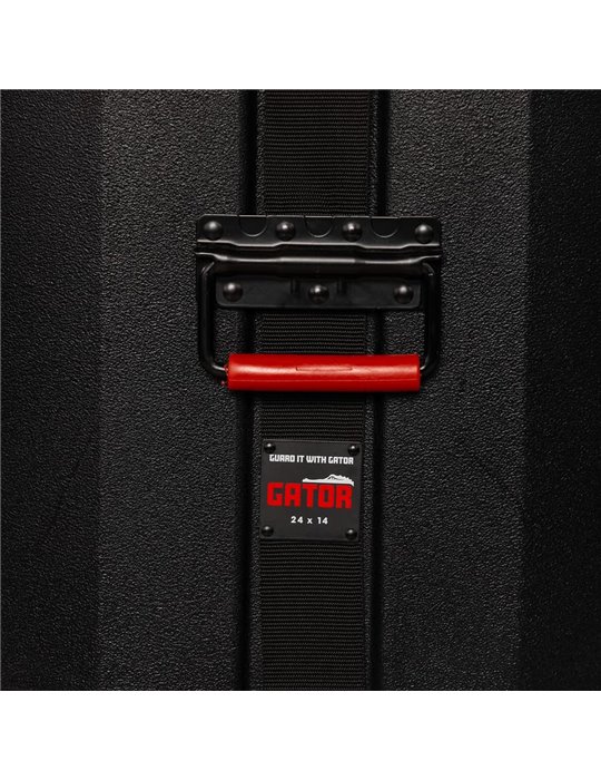 ESTUCHE GATOR PARA BOMBO - 24" x 14"