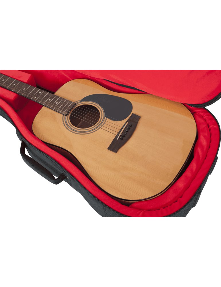 SOFTCASE GUITARRA ACÚSTICA "GATOR TRANSIT" - NEGRO