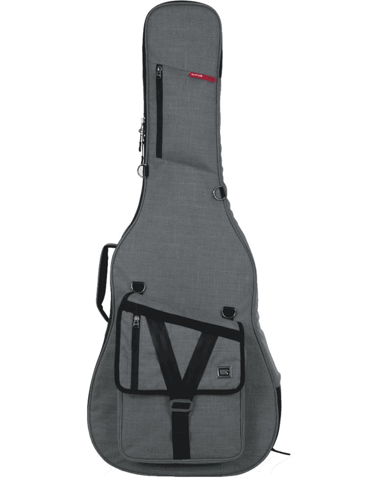 SOFTCASE GUITARRA ACÚSTICA "GATOR TRANSIT" - GRIS