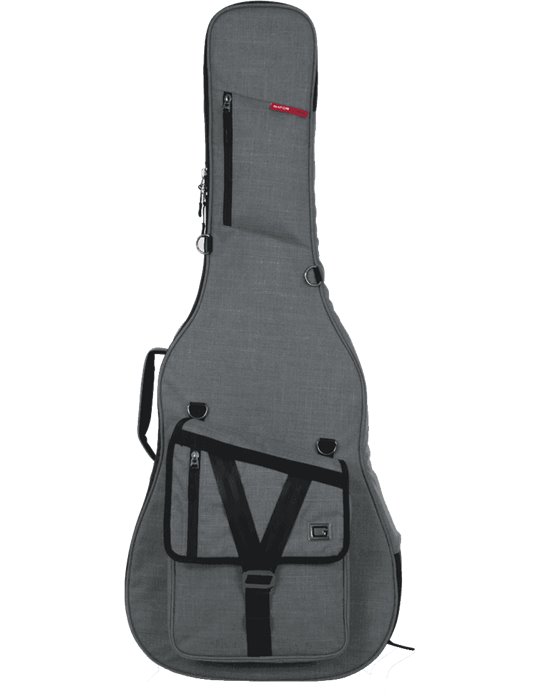 SOFTCASE GUITARRA ACÚSTICA "GATOR TRANSIT" - GRIS