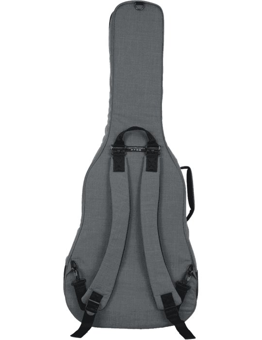 SOFTCASE GUITARRA ACÚSTICA "GATOR TRANSIT" - GRIS