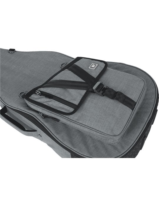 SOFTCASE GUITARRA ACÚSTICA "GATOR TRANSIT" - GRIS