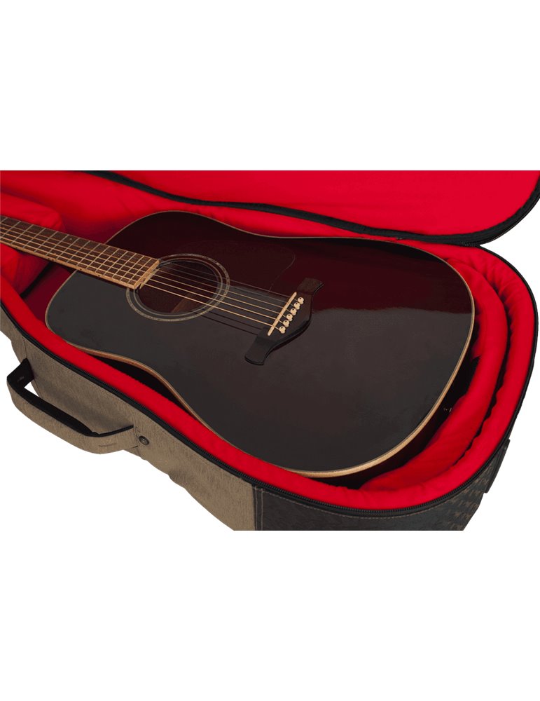 SOFTCASE GUITARRA ACÚSTICA "GATOR TRANSIT" - MARRON