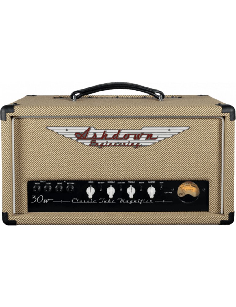 AMPLIFICADOR BAJO CABEZAL DE VÁLVULA ASHDOWN CTM TWEED - 30W