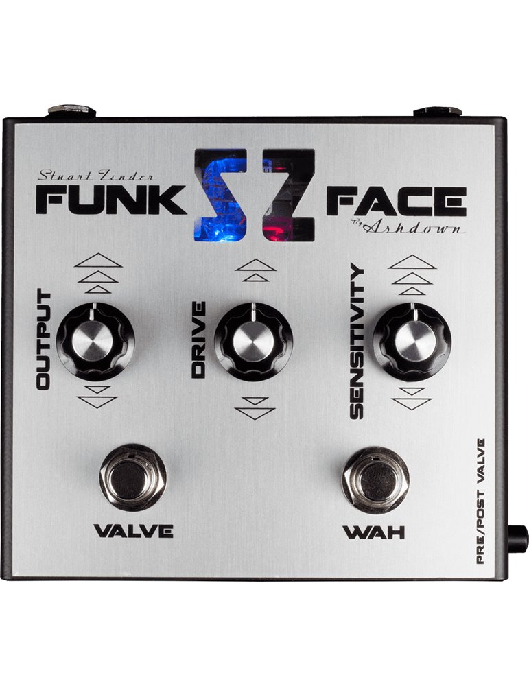 PEDAL AUTO WAH FUNK FACE ASHDOWN - STUART ZENDER (made in UK)