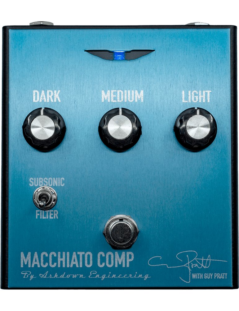 PEDAL COMPRESOR ASHDOWN "MACCHIATO" - GUY PRATT (made in UK)