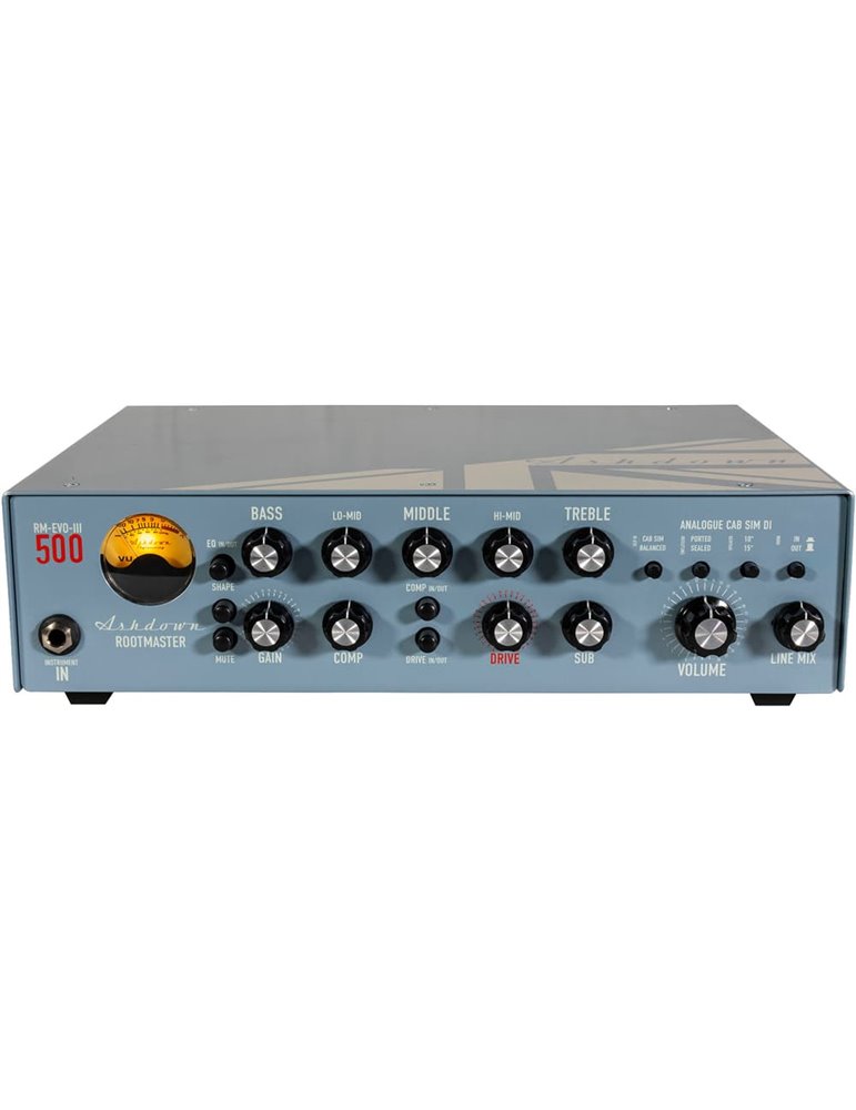 AMPLIFICADOR BAJO CABEZAL ASHDOWN UK RBM ROOTMASTER - 500w
