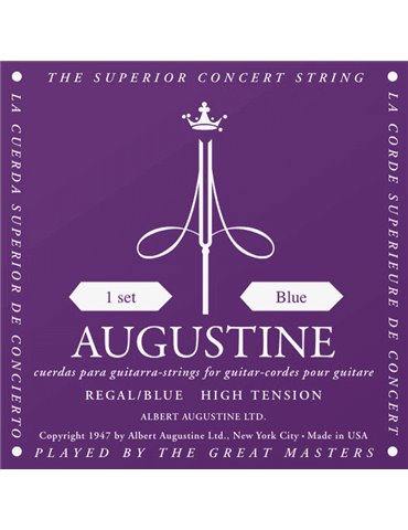 JUEGO CLÁSICA NYLON CRYSTAL ENTORCHADO PLATA - TENSIÓN ALTA