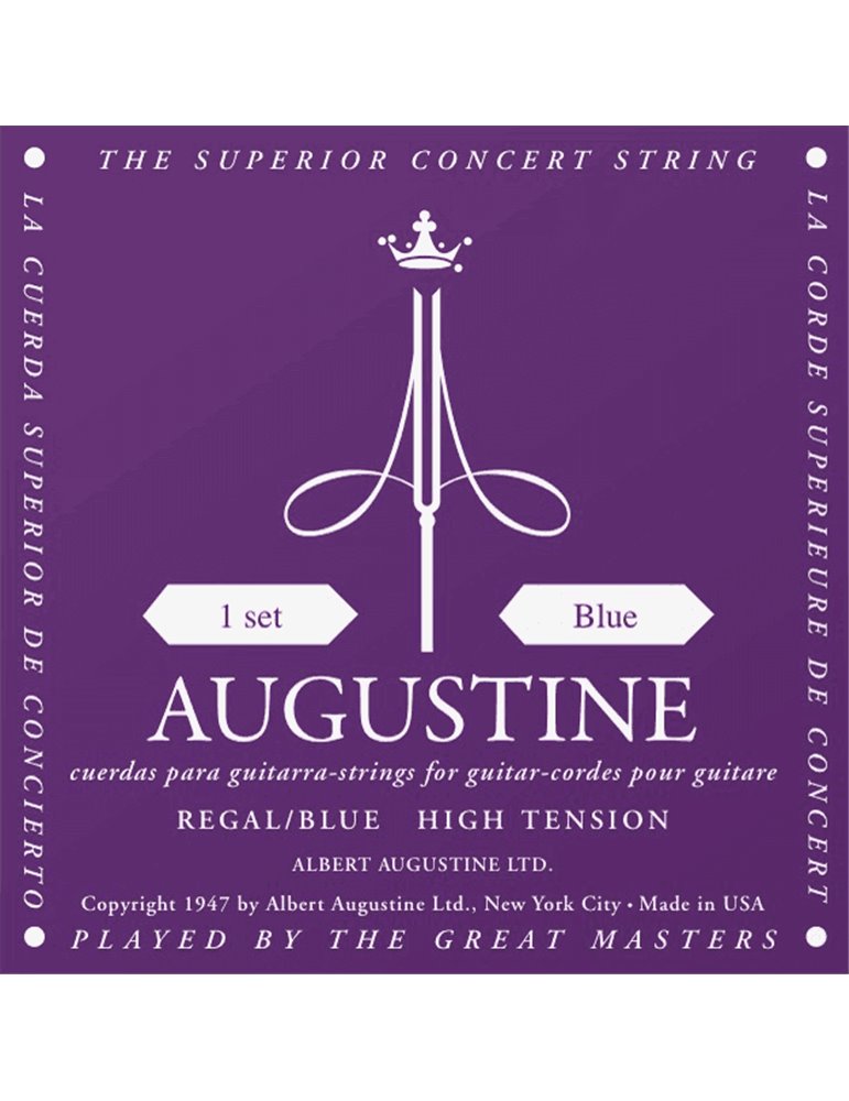 JUEGO CLÁSICA NYLON CRYSTAL ENTORCHADO PLATA - TENSIÓN ALTA