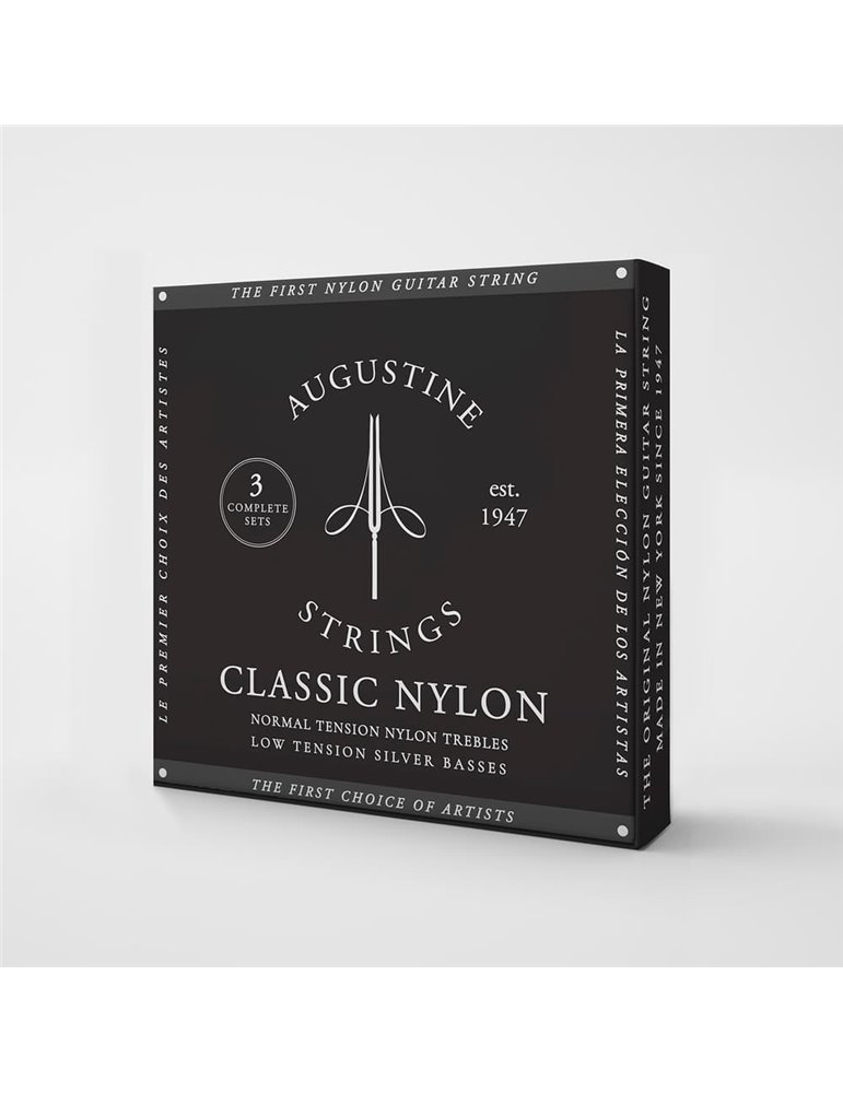 PACK 3 JUEGOS CLÁSICA NYLON - TENSIÓN BAJA