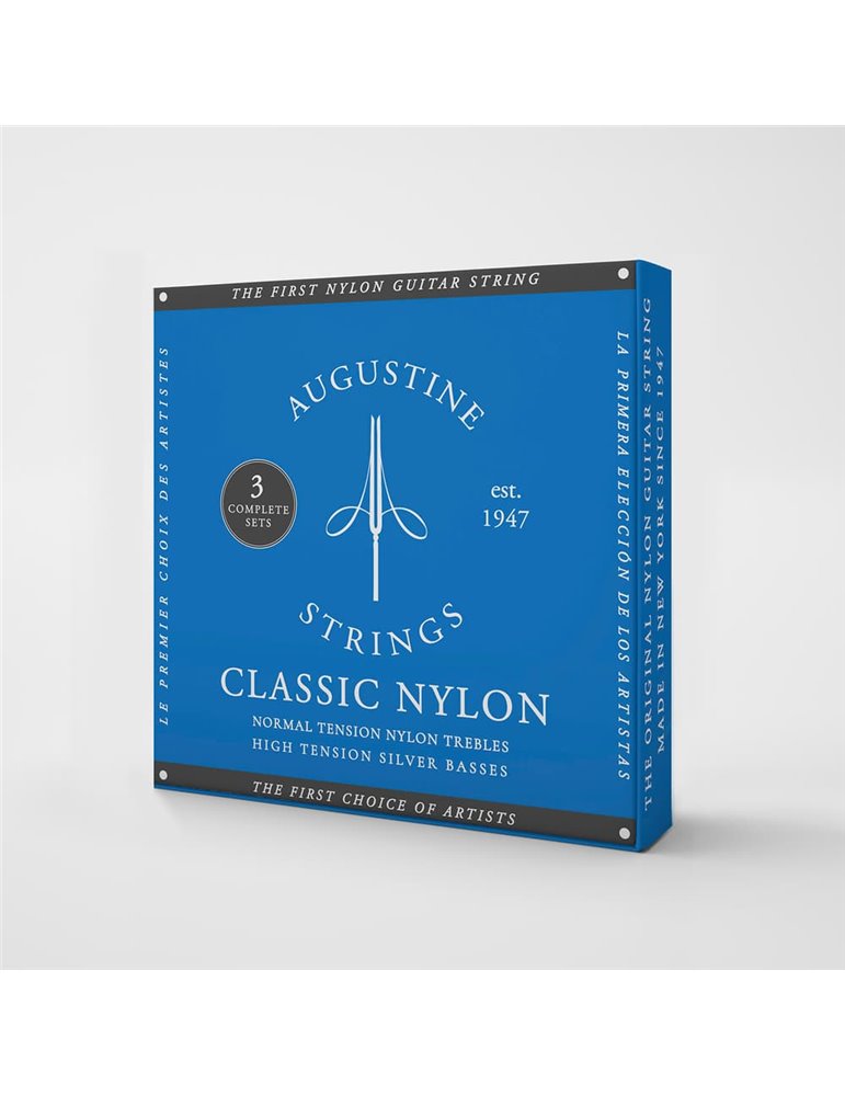 PACK 3 JUEGOS CLÁSICA NYLON - TENSIÓN ALTA