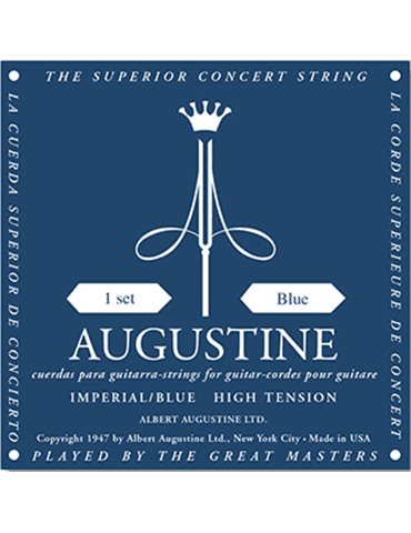 JUEGO CLÁSICA NYLON TRANSPARENTE ENTORCHADO PLATA  - TENSIÓN ALTA