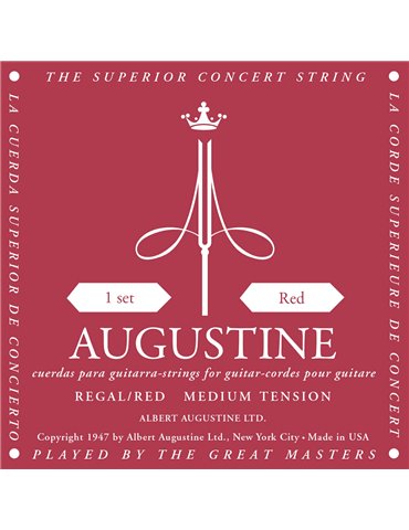 JUEGO CLÁSICA NYLON CRYSTAL ENTORCHADO PLATA - TENSIÓN NORMAL