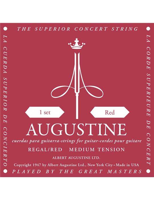 JUEGO CLÁSICA NYLON CRYSTAL ENTORCHADO PLATA - TENSIÓN NORMAL