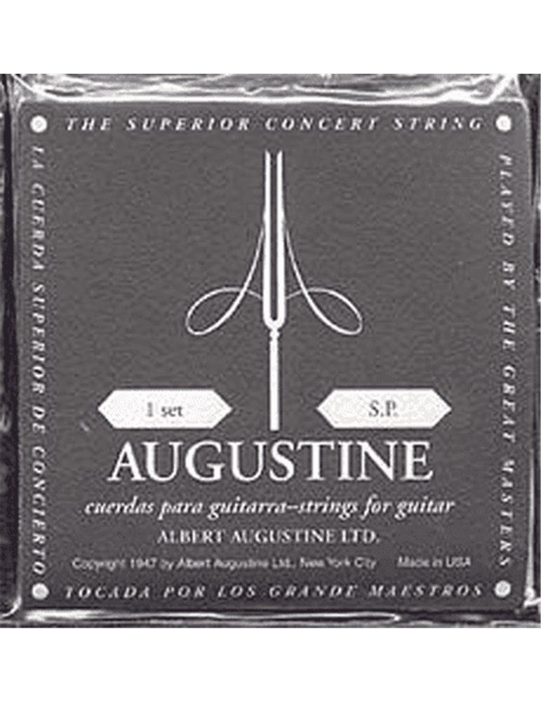 JUEGO CLÁSICA NYLON CRYSTAL ENTORCHADO PLATA - TENSIÓN BAJA