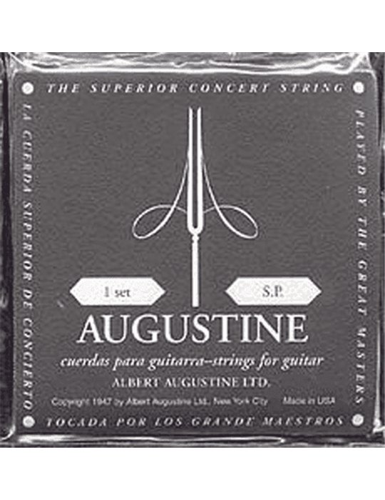 JUEGO CLÁSICA NYLON CRYSTAL ENTORCHADO PLATA - TENSIÓN BAJA