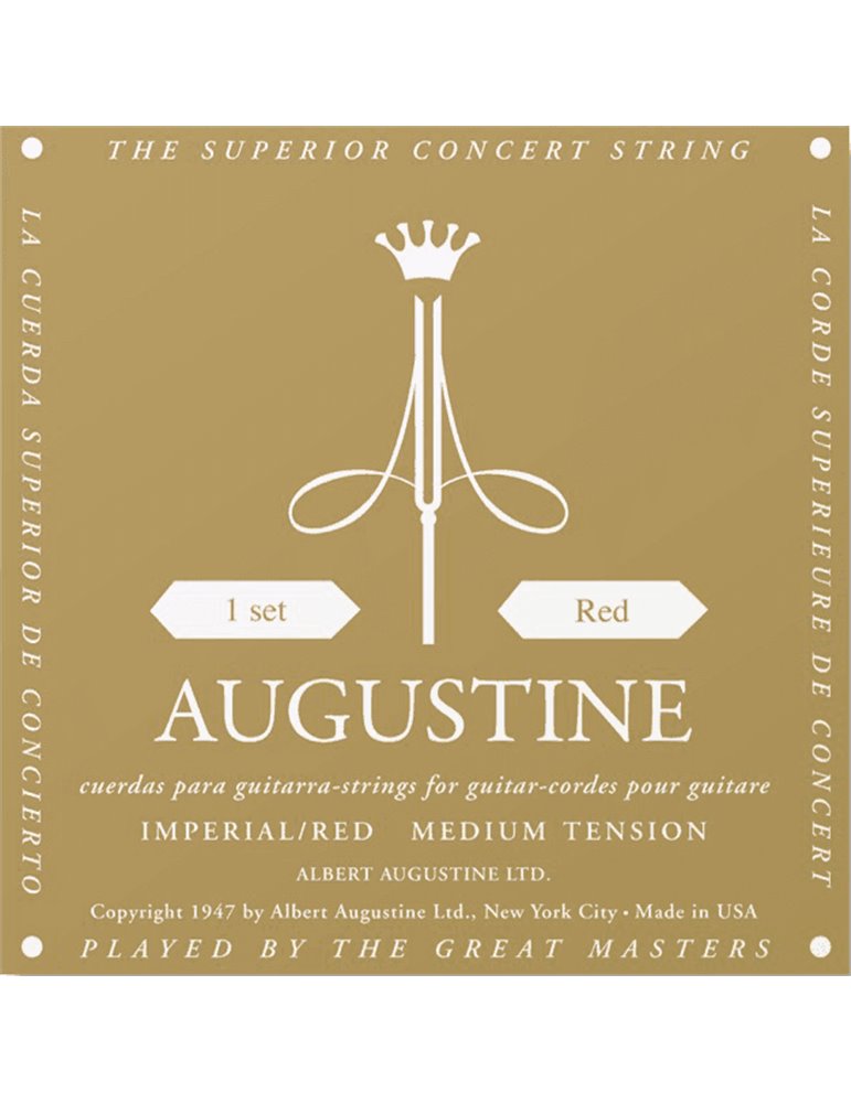 JUEGO CLÁSICA NYLON TRANSPARENTE ENTORCHADO PLATA  - TENSIÓN NORMAL