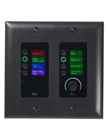 Controlador Ethernet con 8 botones y control de volumen