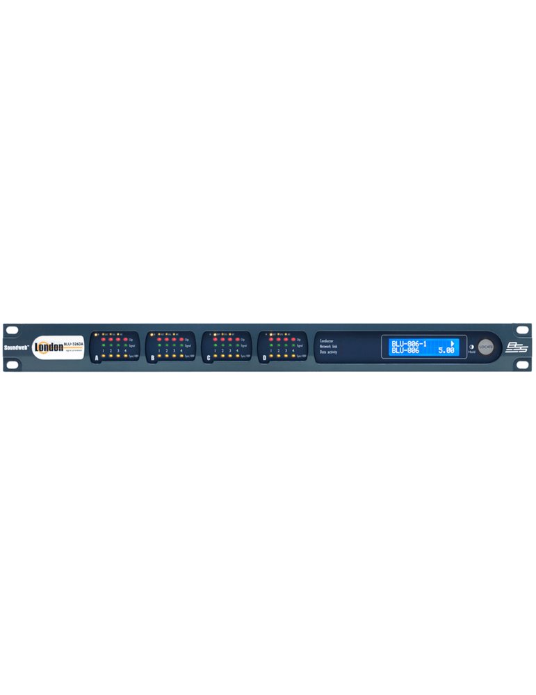 Expansor de E/S con Blu Link y Dante? / AES67 / Cumplimiento EN 54-16 para Aplicaciones de Segurida