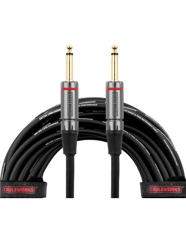 Cable de instrumento jack/jack - 90 cm