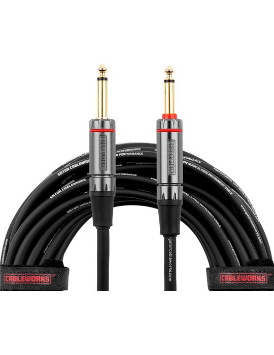 Cable de instrumento jack/jack (con silent) - 9 m