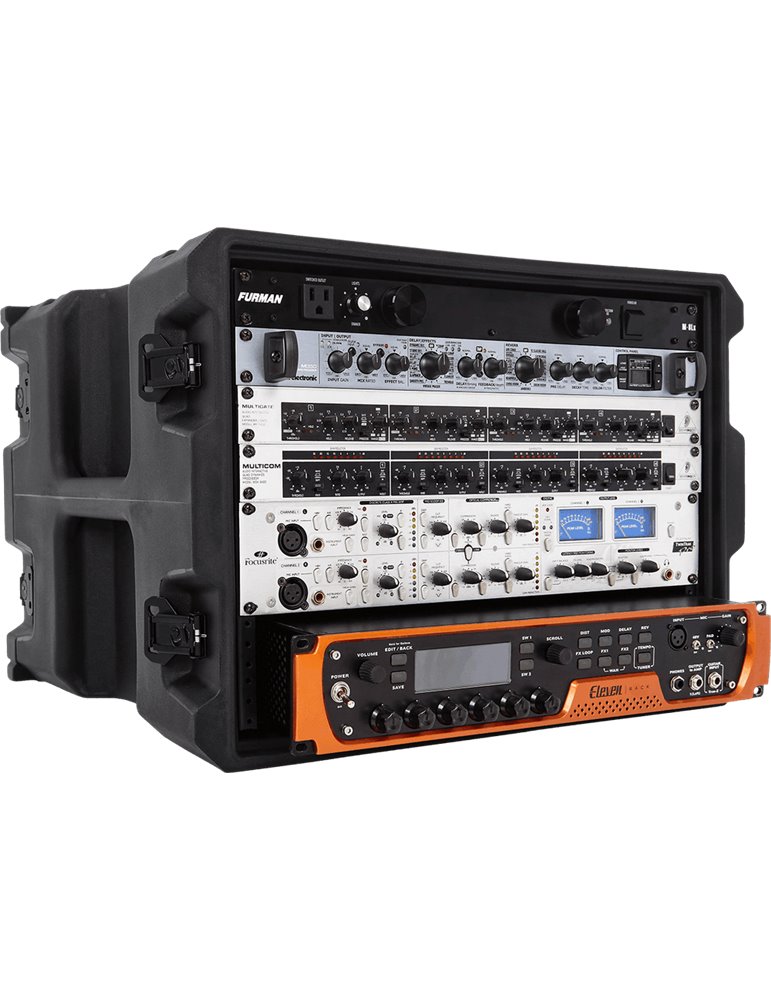 RACK FLIGHTCASE "GATOR G-PRO" PARA 8 UNIDADES - 19"