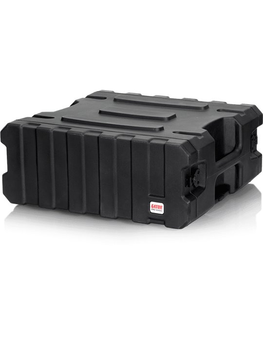 RACK FLIGHTCASE "GATOR G-PRO" PARA 4 UNIDADES - 19" (CON RUEDAS)