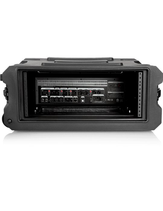 RACK FLIGHTCASE "GATOR G-PRO" PARA 4 UNIDADES - 19" (CON RUEDAS)
