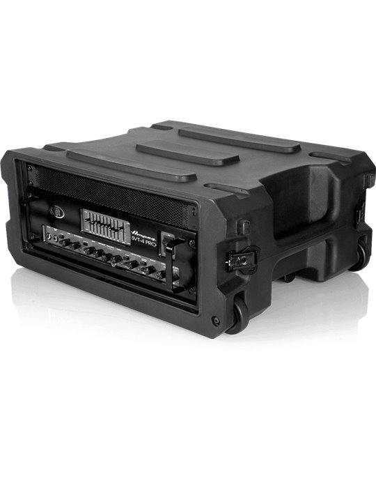 RACK FLIGHTCASE "GATOR G-PRO" PARA 4 UNIDADES - 19" (CON RUEDAS)